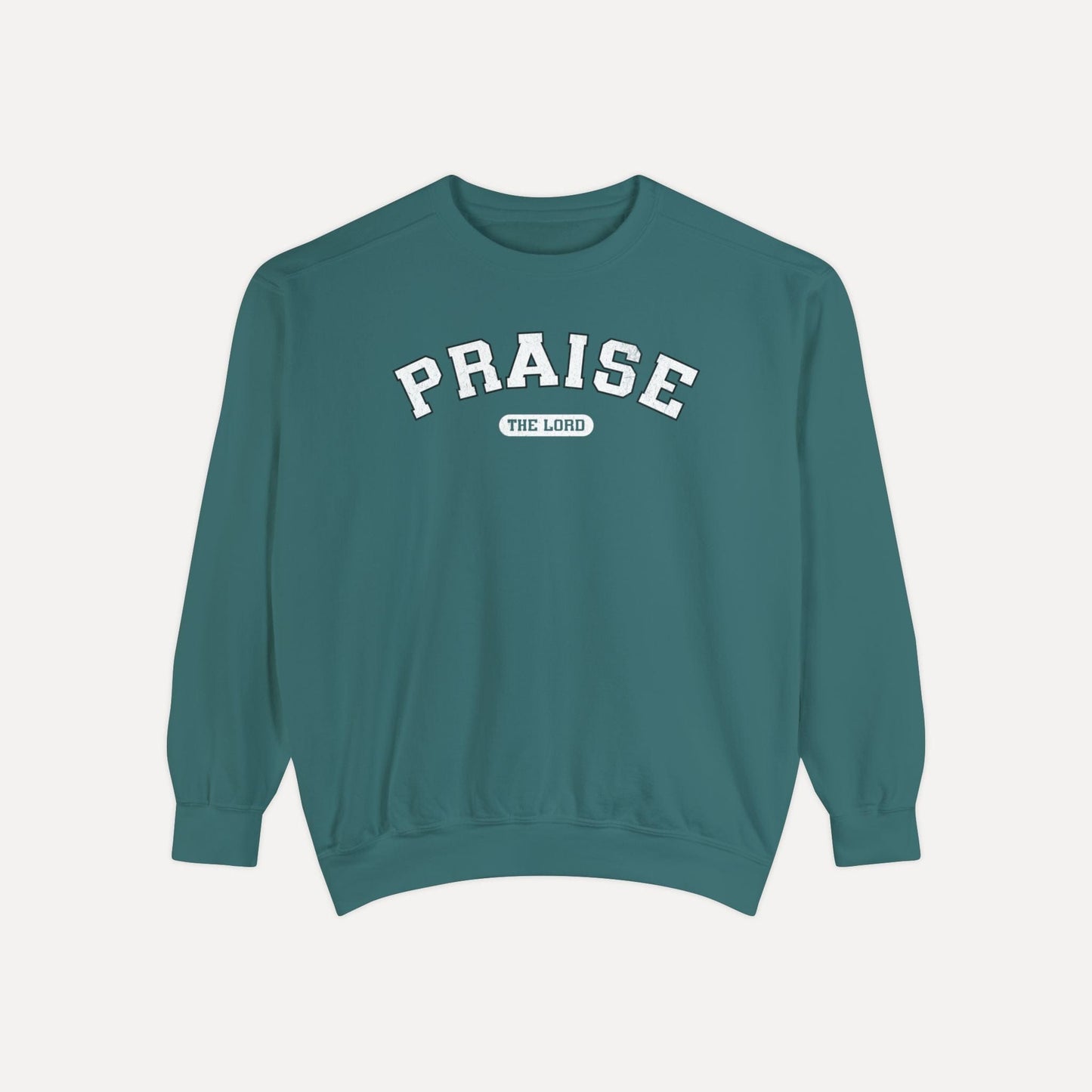 Praise the Lord Varsity White - Crew