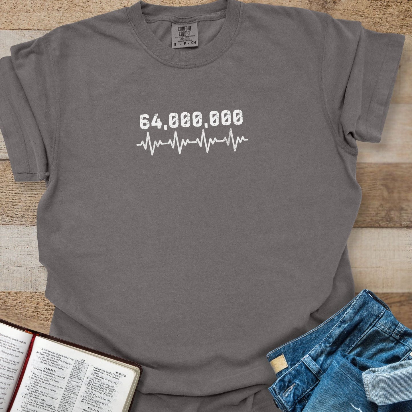 64 Million Heartbeats Tee