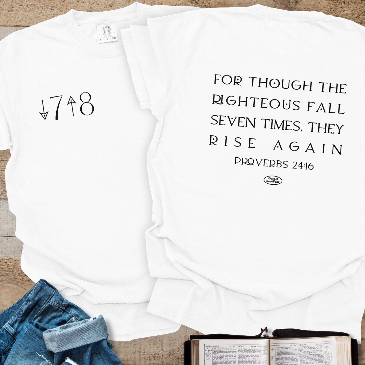 Fall 7 + Rise 8 - Tee