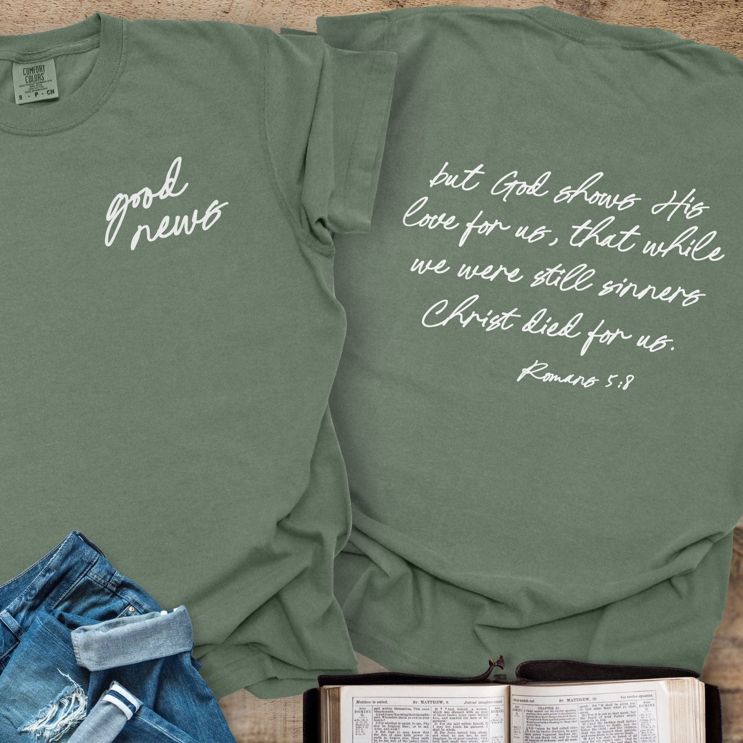 Good News Script - Tee