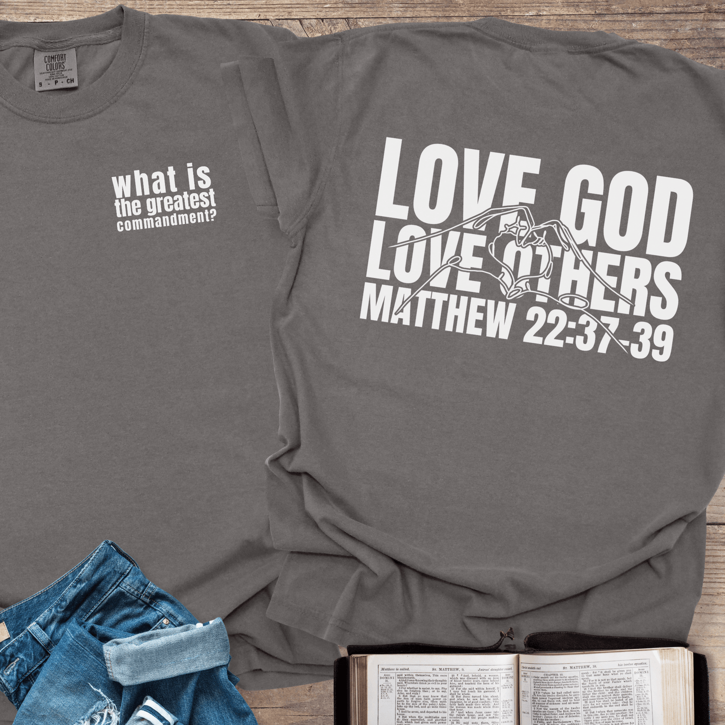 Greatest Commandments - Tee