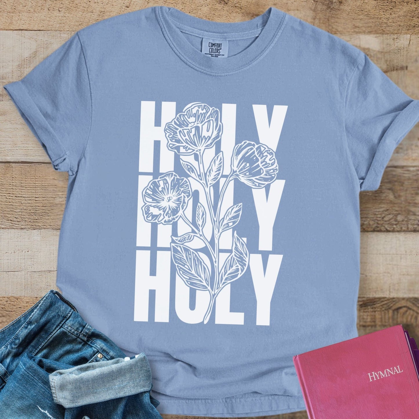 Holy Holy Holy Flower - Tee