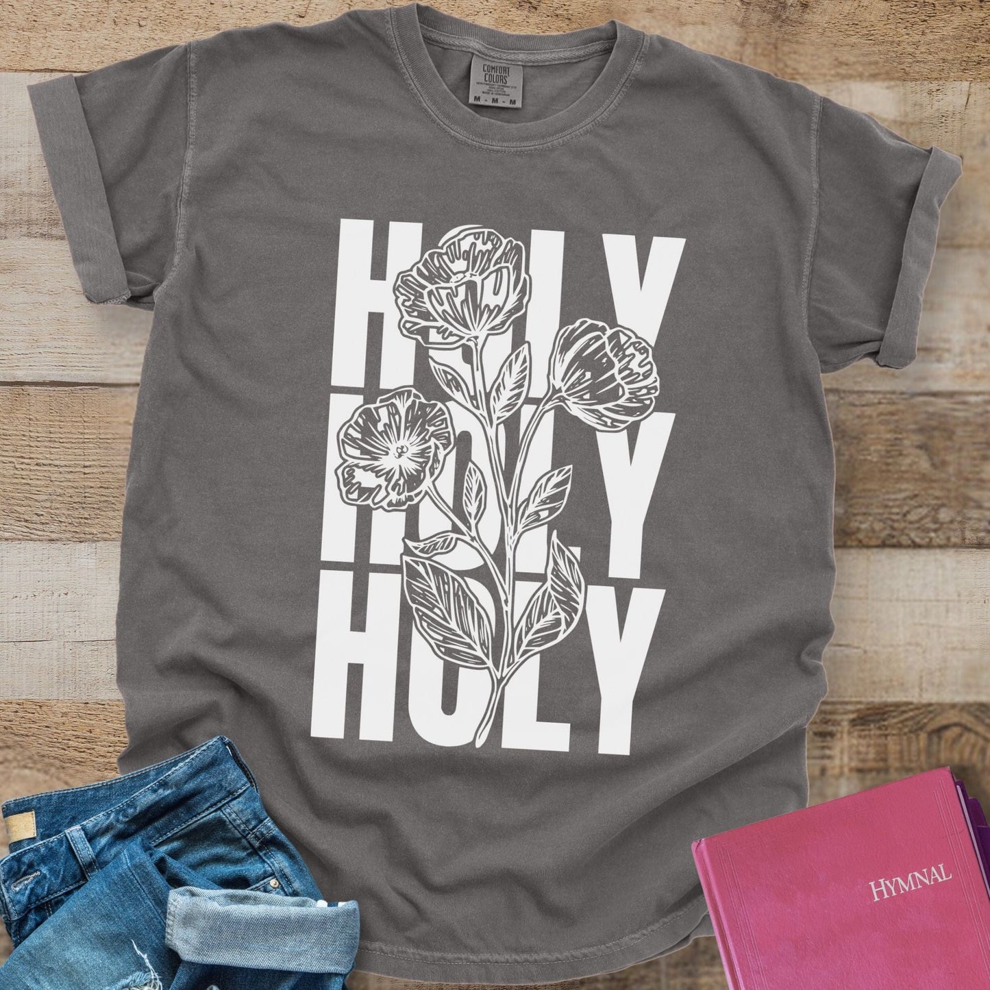 Holy Holy Holy Flower - Tee