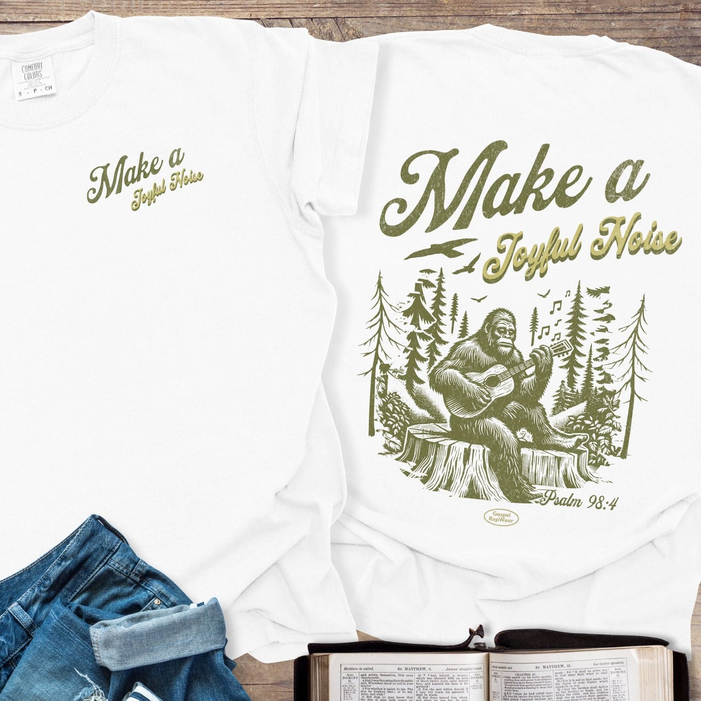 Joyful Noise Sasquatch - Tee