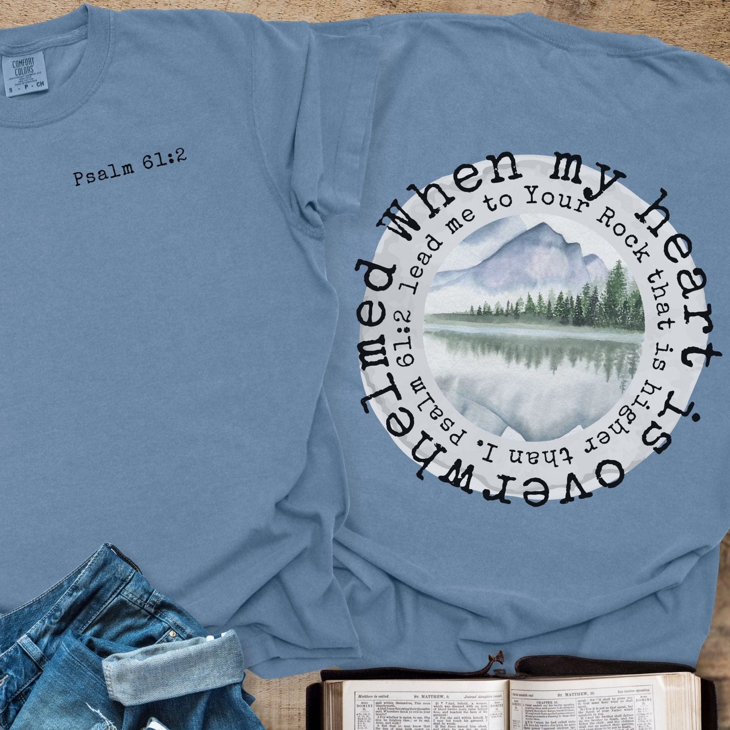 Lead Me to the Rock - Tee