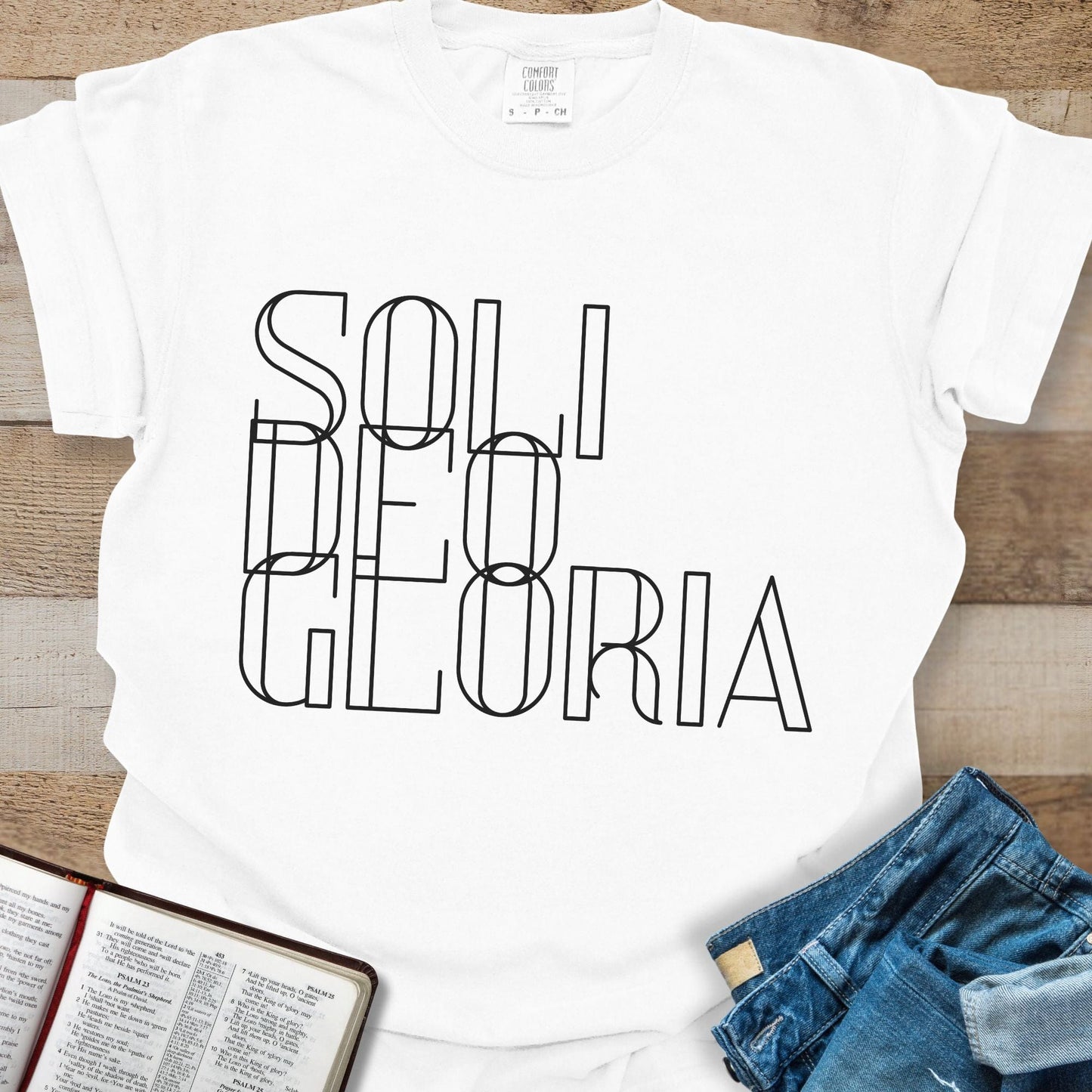 Soli Deo Gloria Line - Tee
