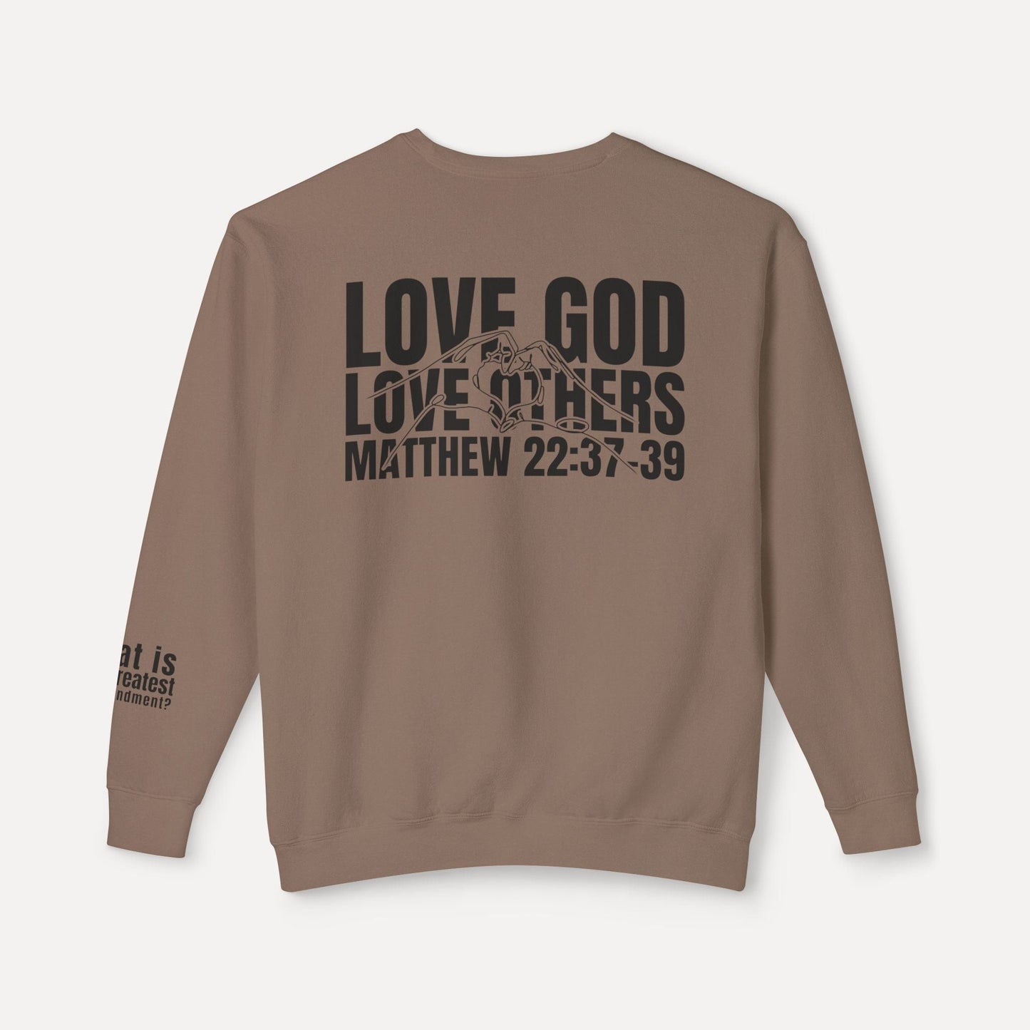 Greatest Commandment - Crewneck