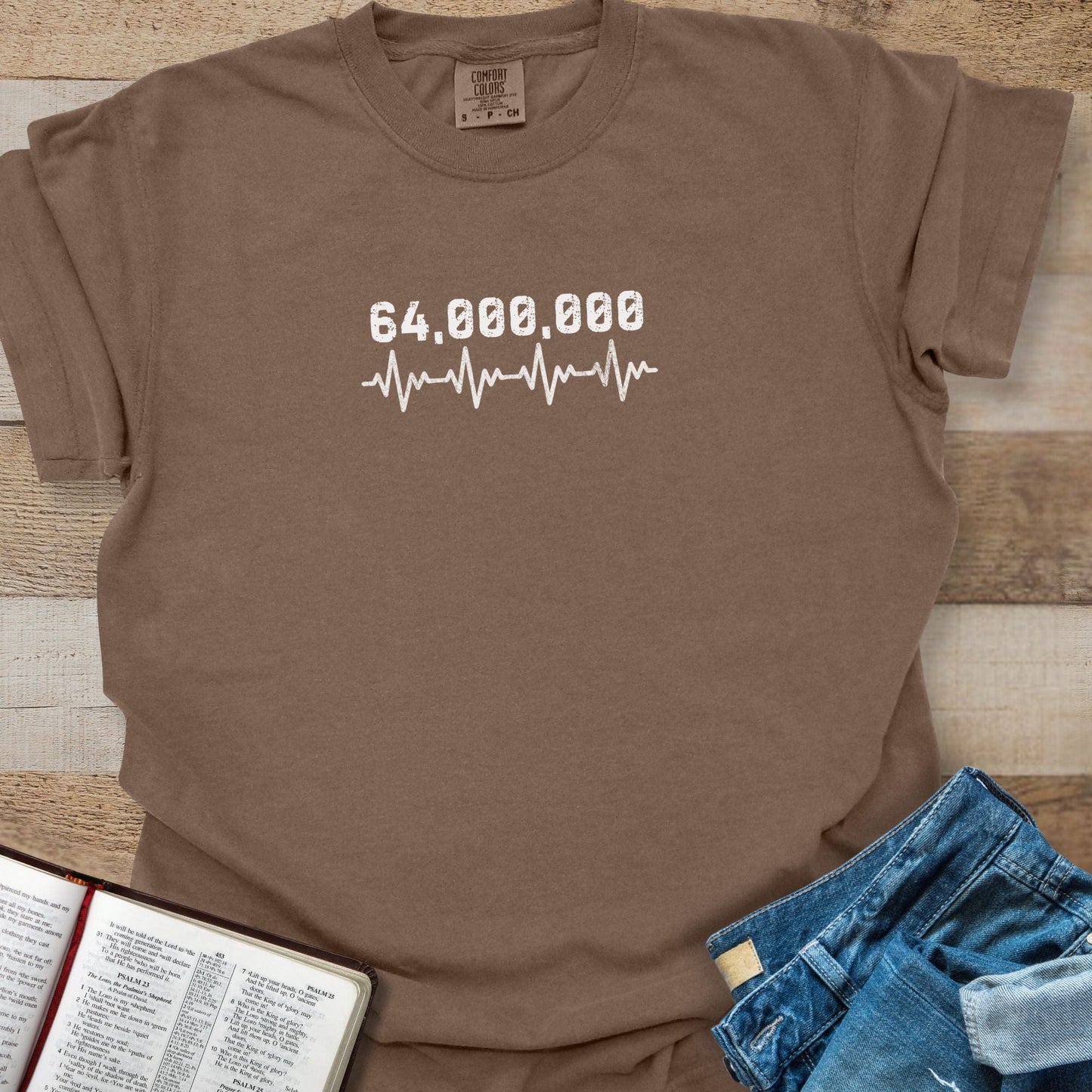 64 Million Heartbeats Tee