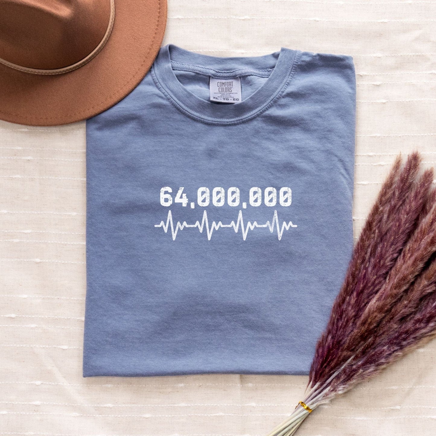 64 Million Heartbeats Tee