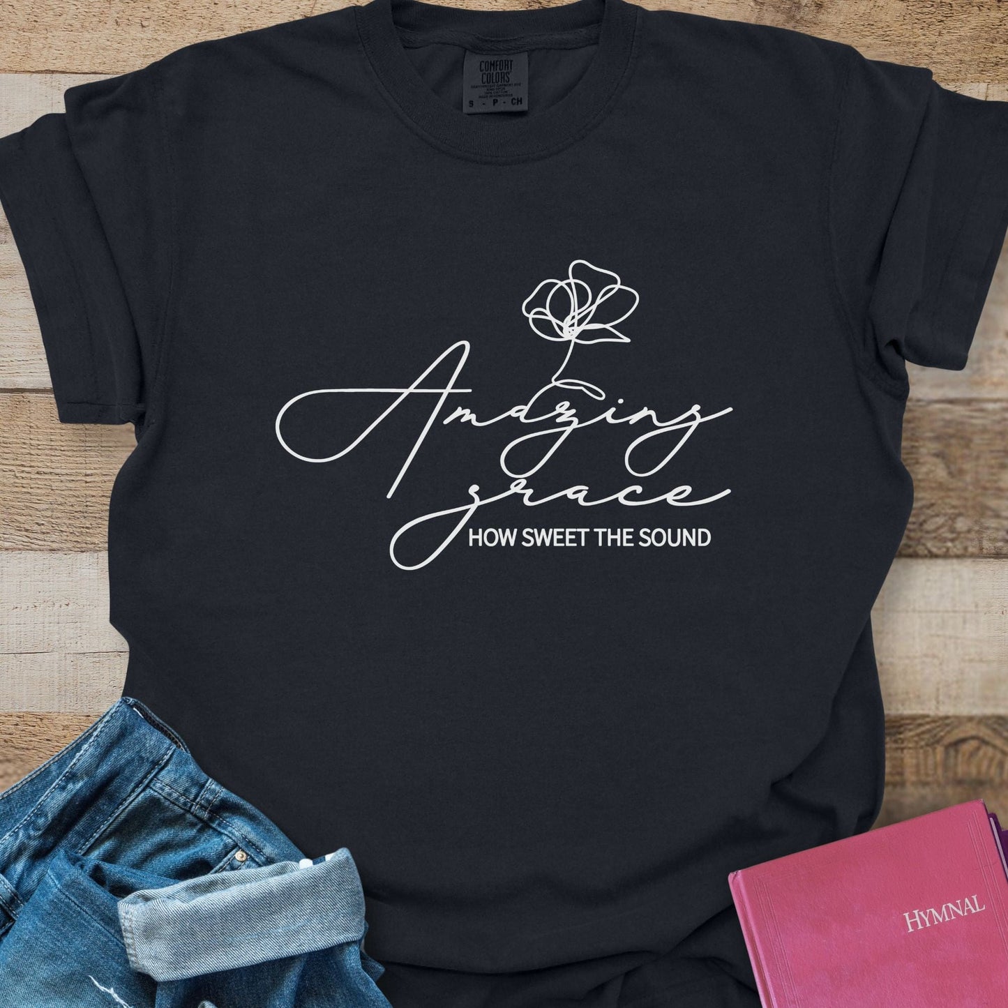 Amazing Grace Flower - Tee