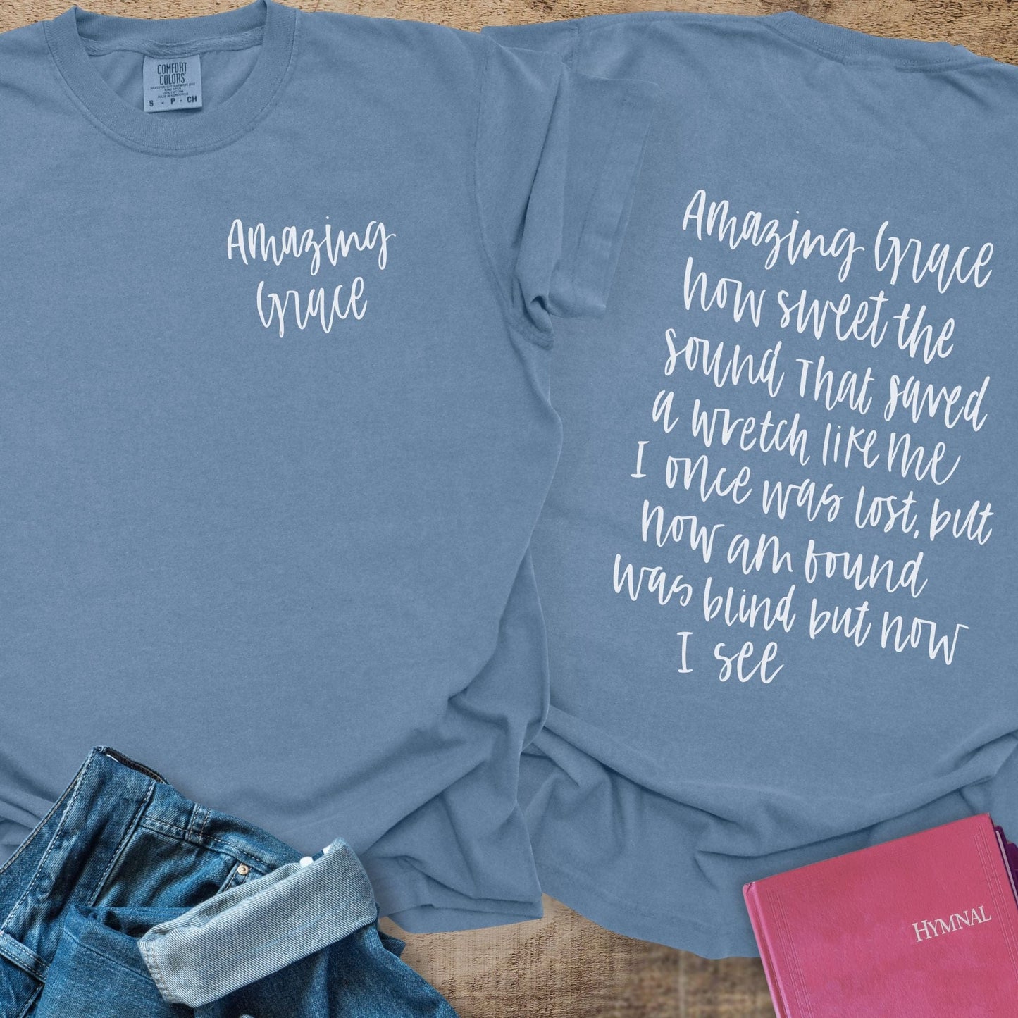 Amazing Grace Handwritten - Tee