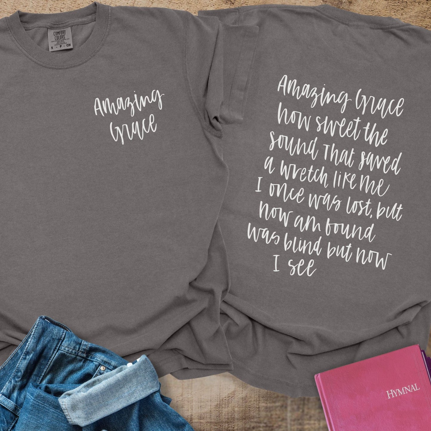Amazing Grace Handwritten - Tee