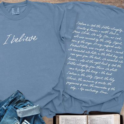 Apostles' Creed Handwritten - Tee