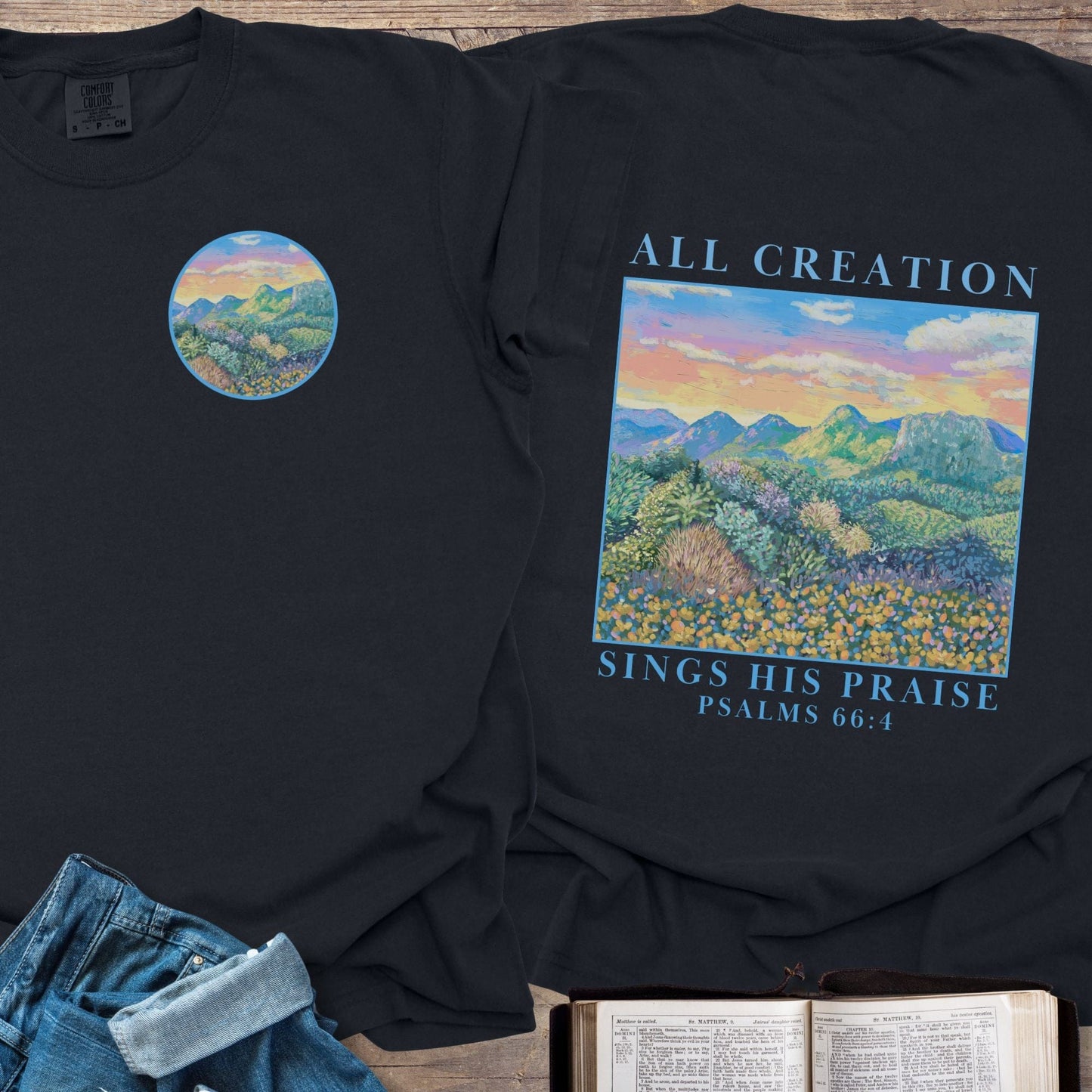 Creation Sings Painting - Tee
