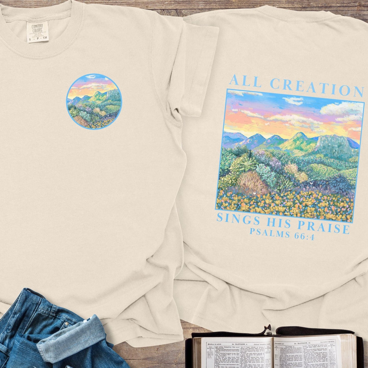 Creation Sings Painting - Tee