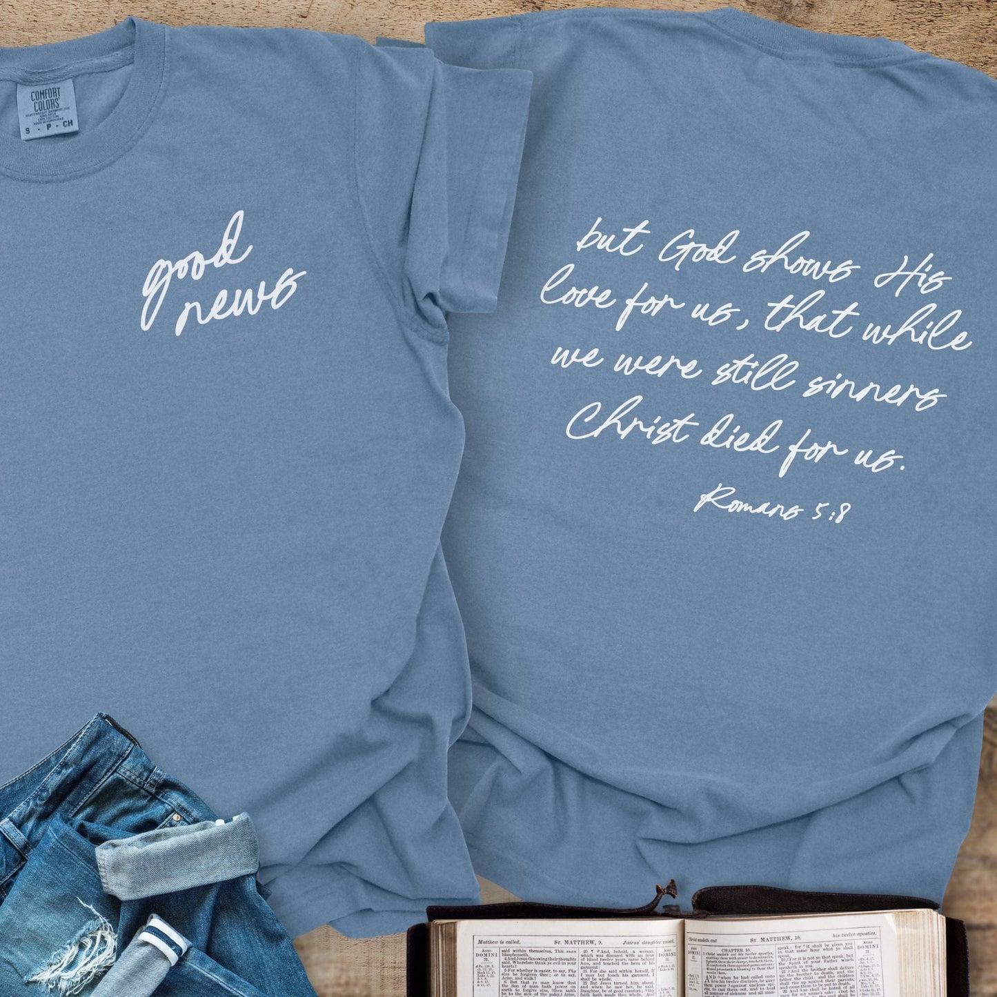 Good News Script - Tee