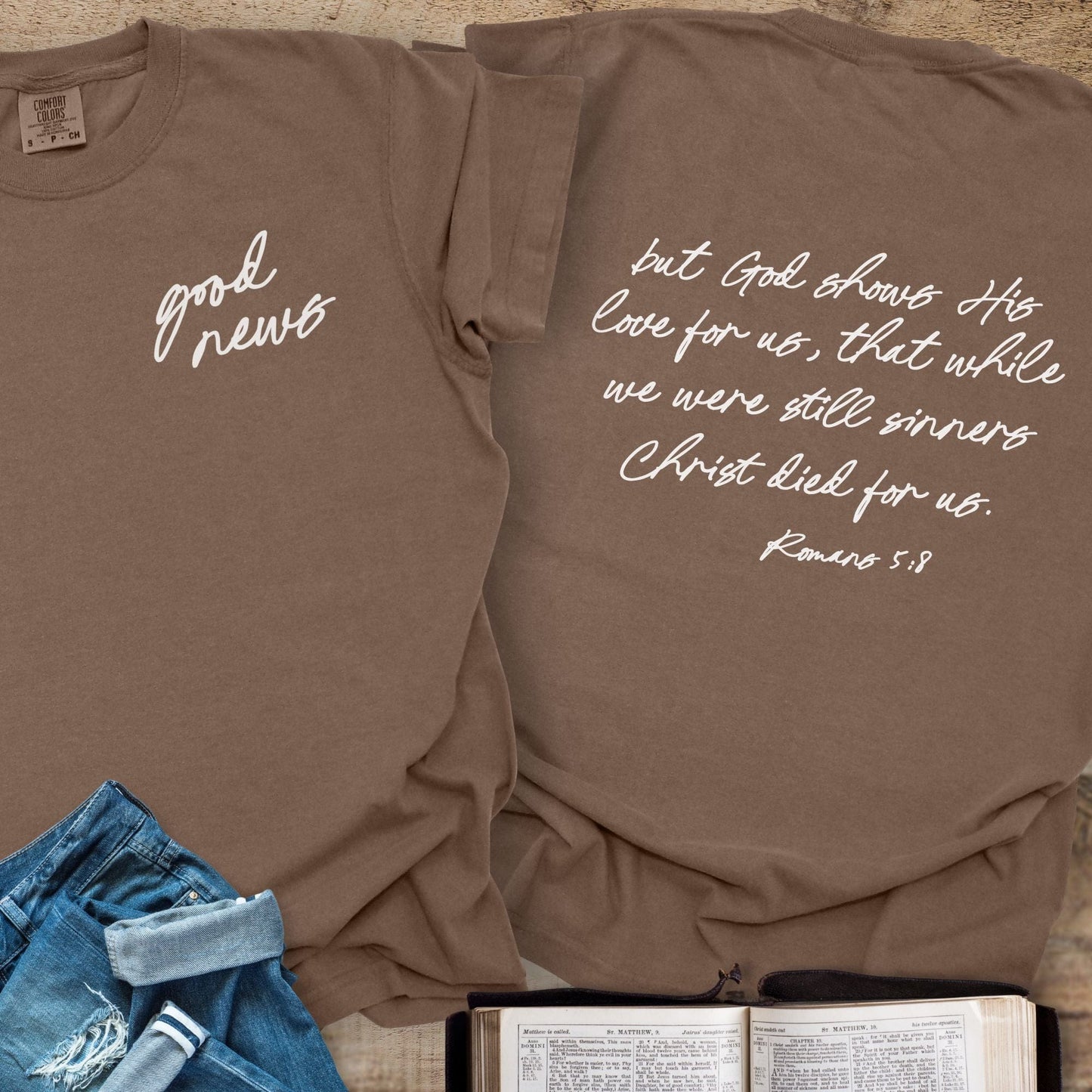 Good News Script - Tee