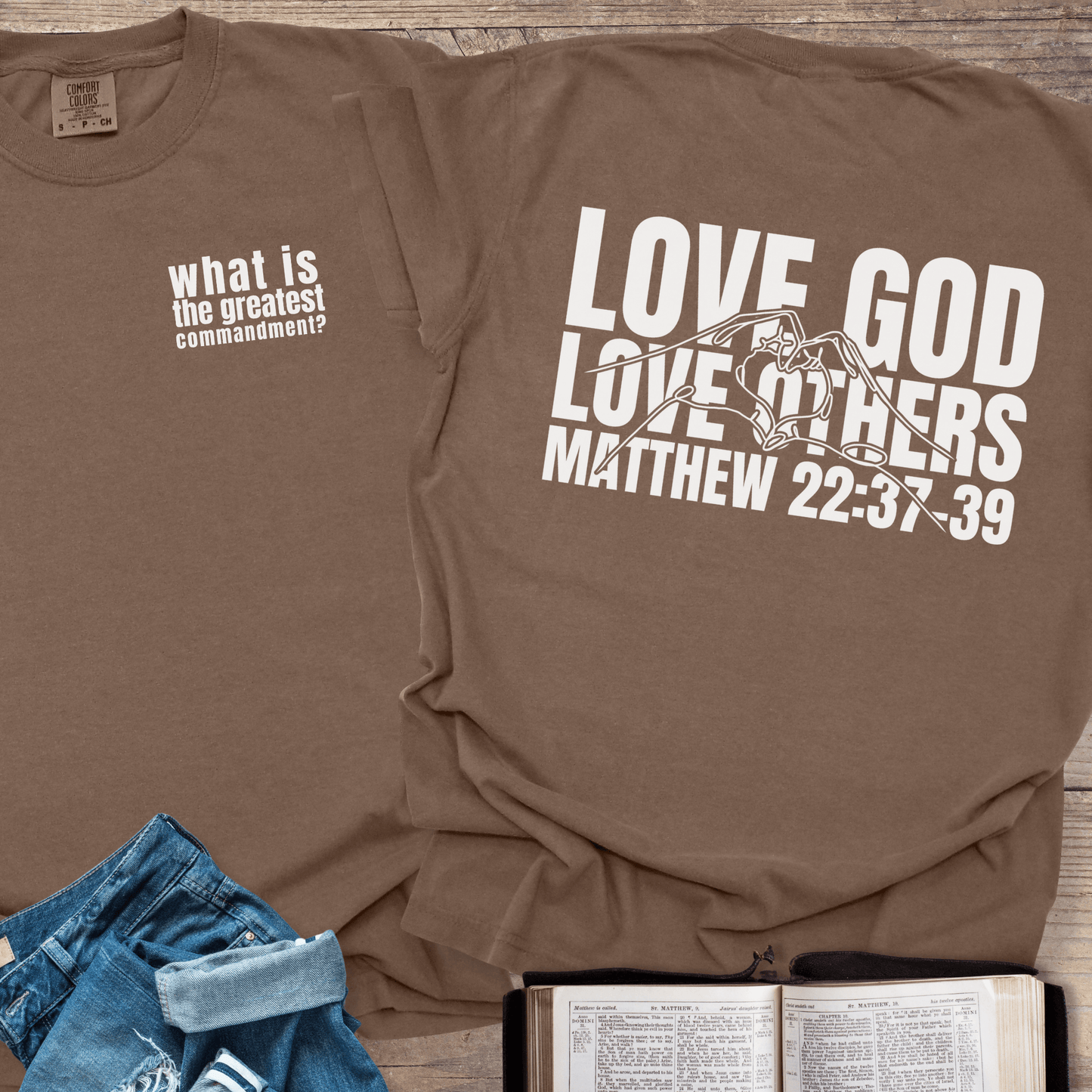 Greatest Commandments - Tee