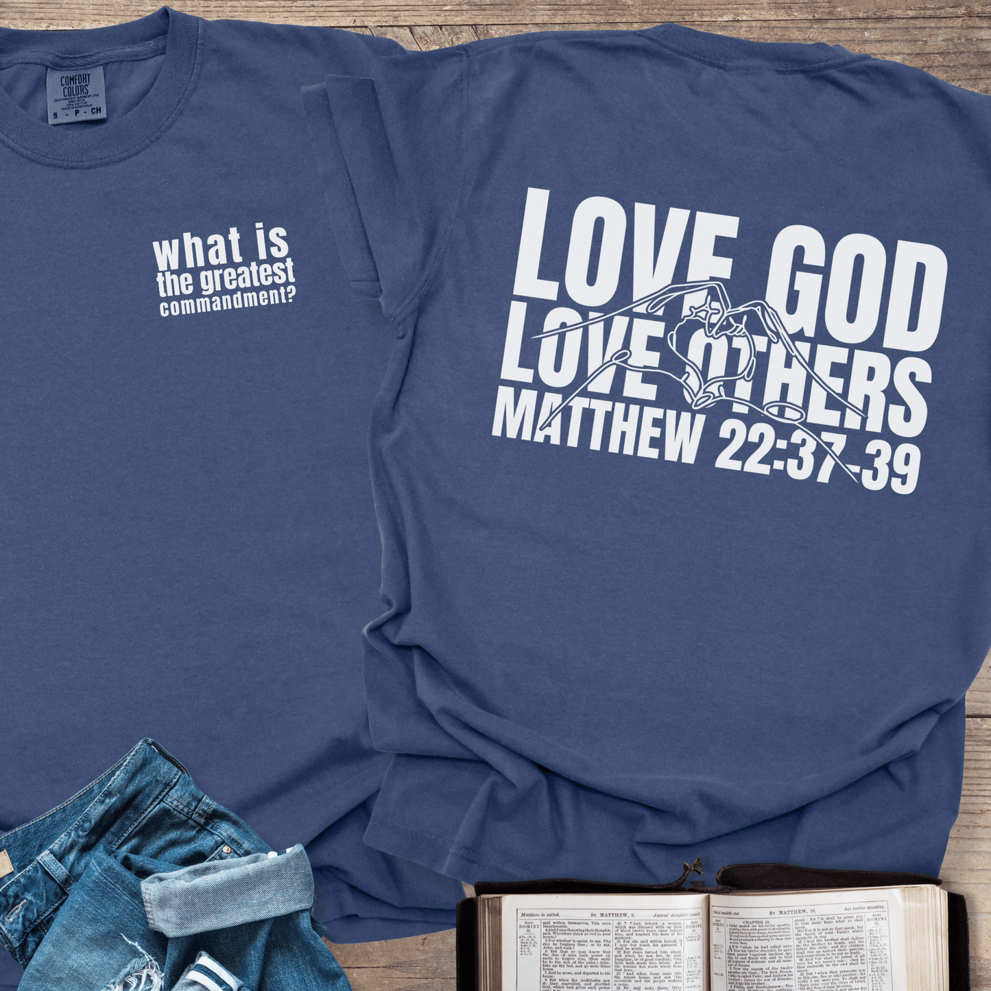 Greatest Commandments - Tee