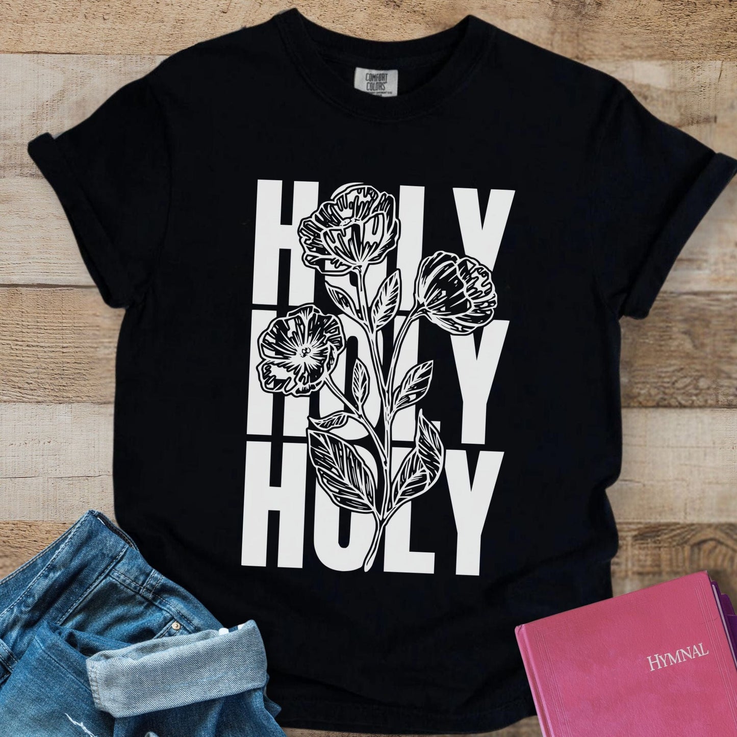 Holy Holy Holy Flower - Tee