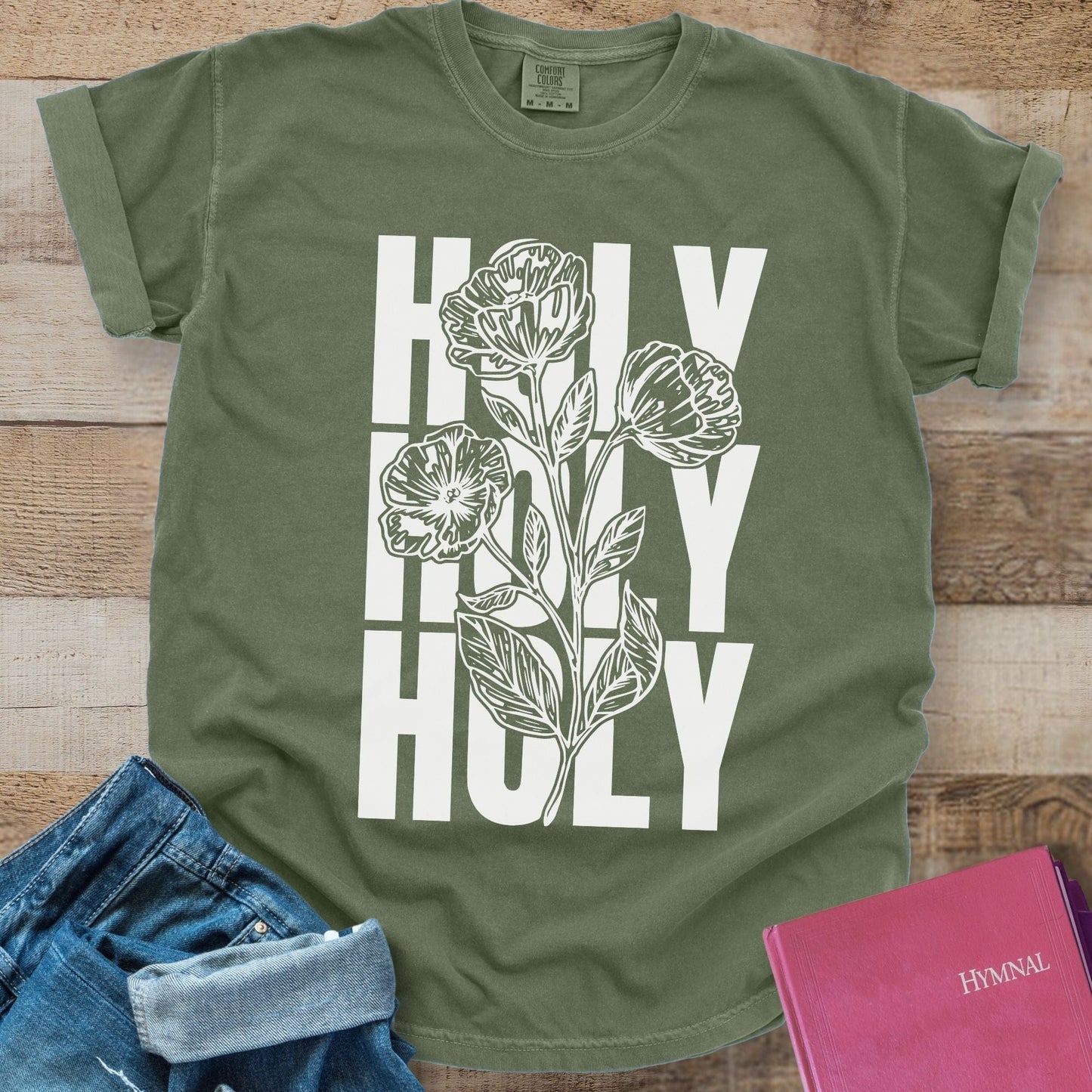 Holy Holy Holy Flower - Tee