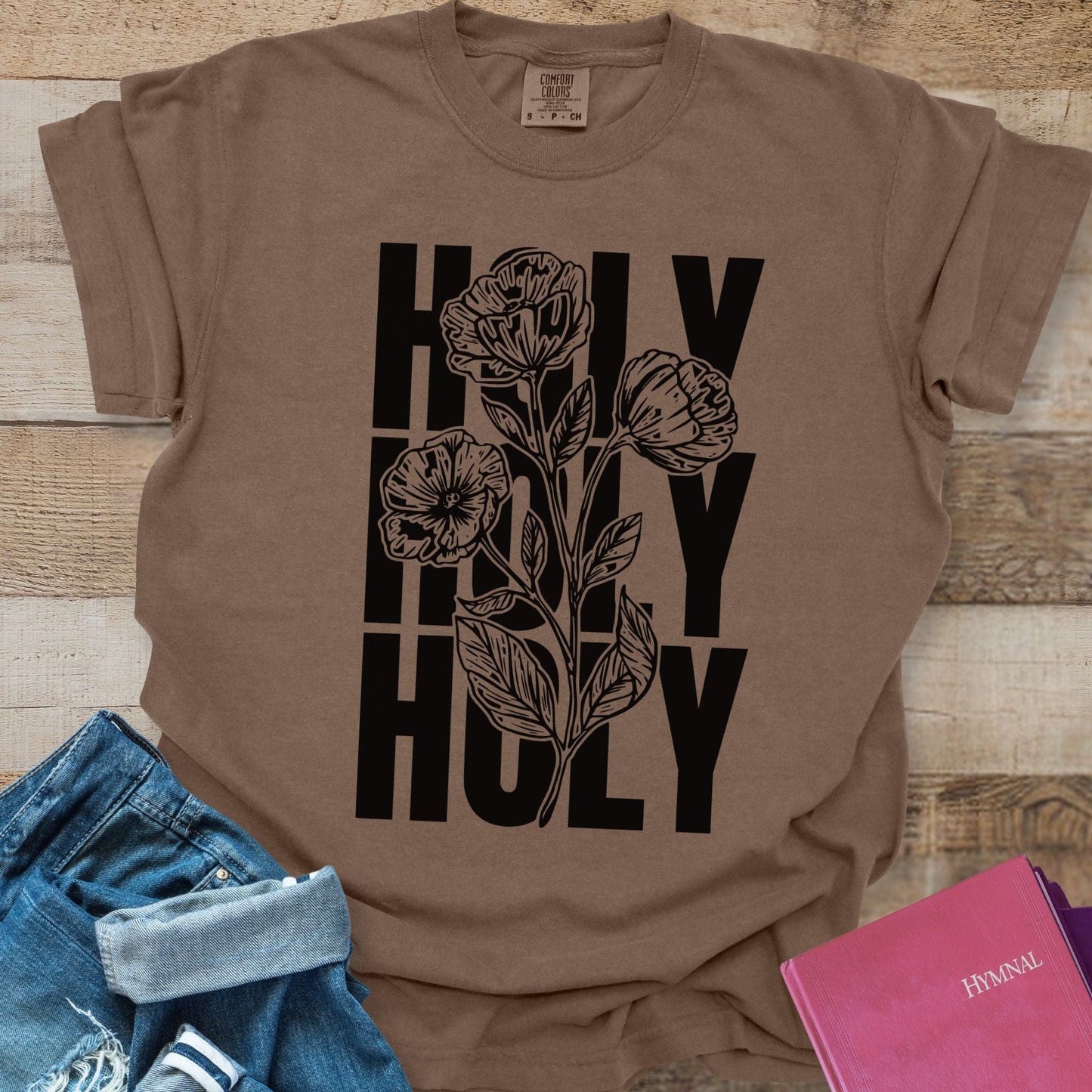 Holy Holy Holy Flower - Tee