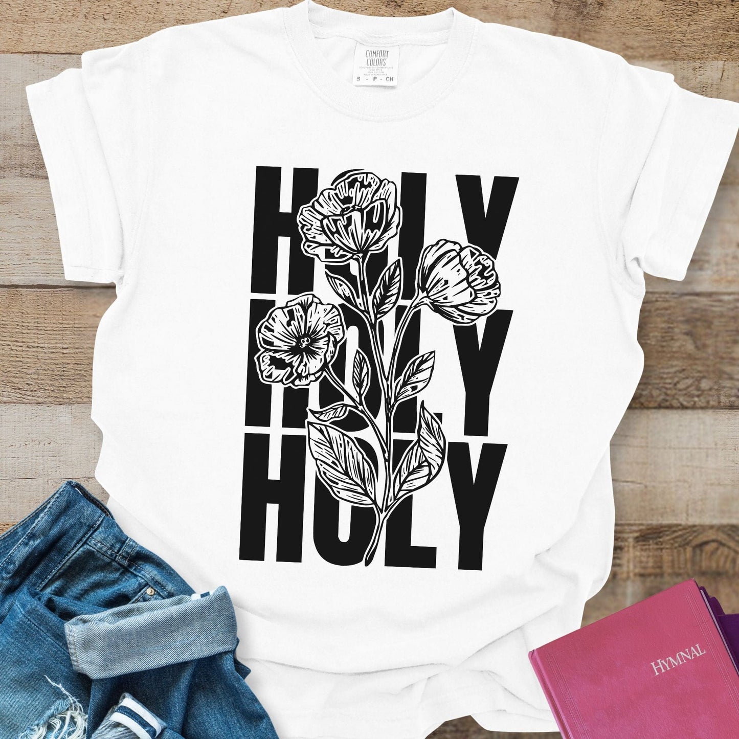 Holy Holy Holy Flower - Tee