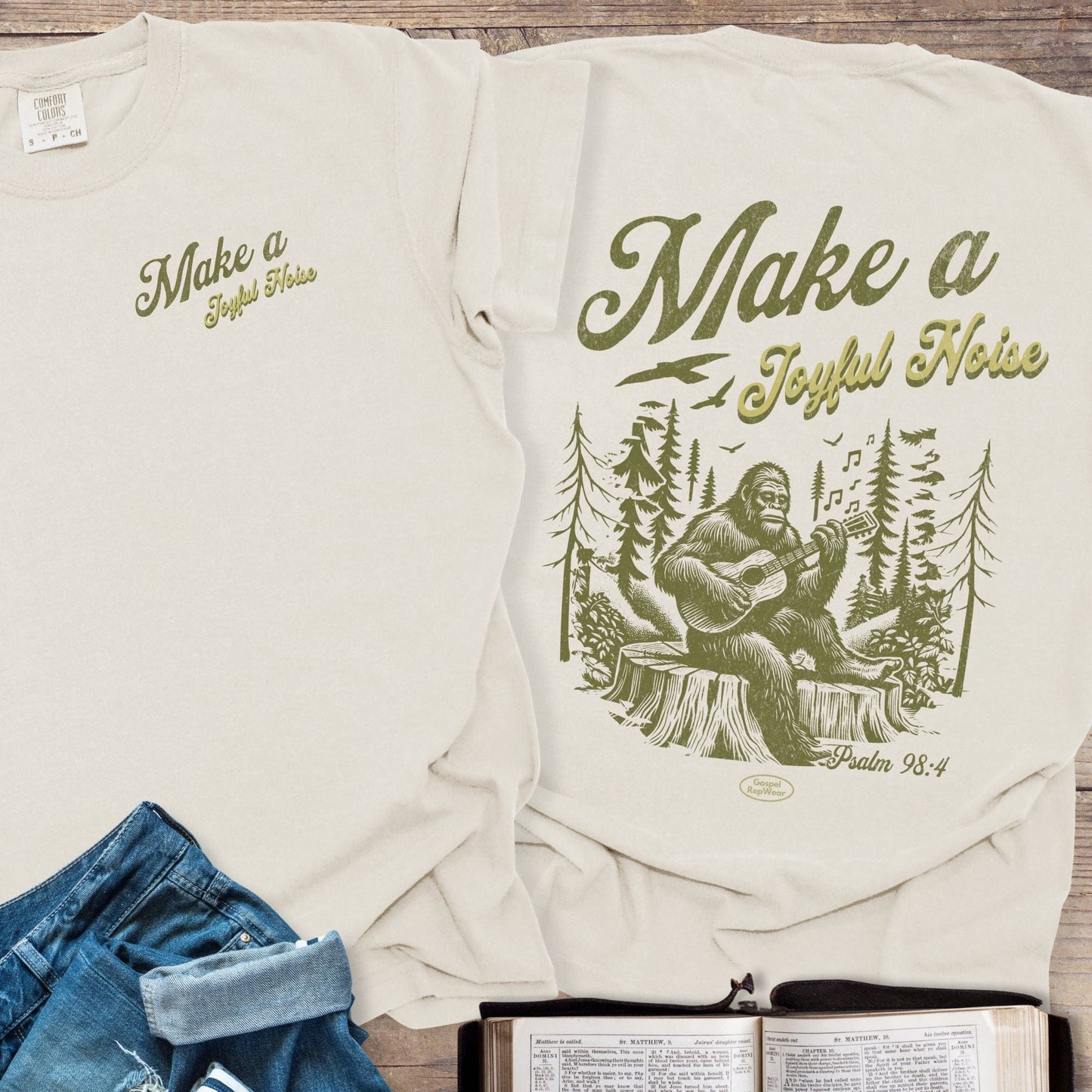 Joyful Noise Sasquatch - Tee