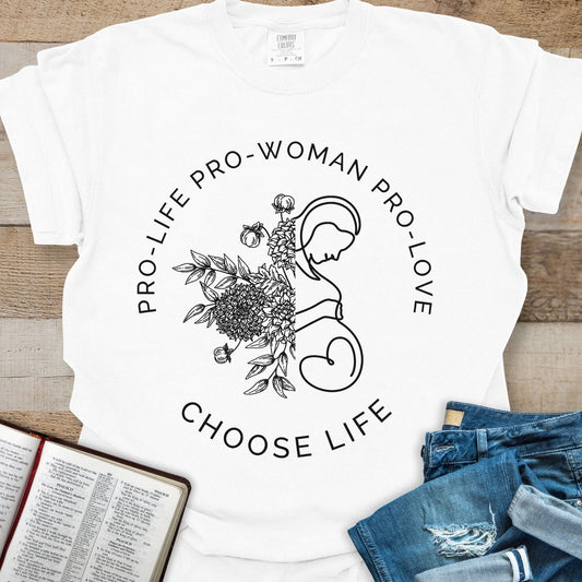 Pro-Life Pro-Woman - Tee