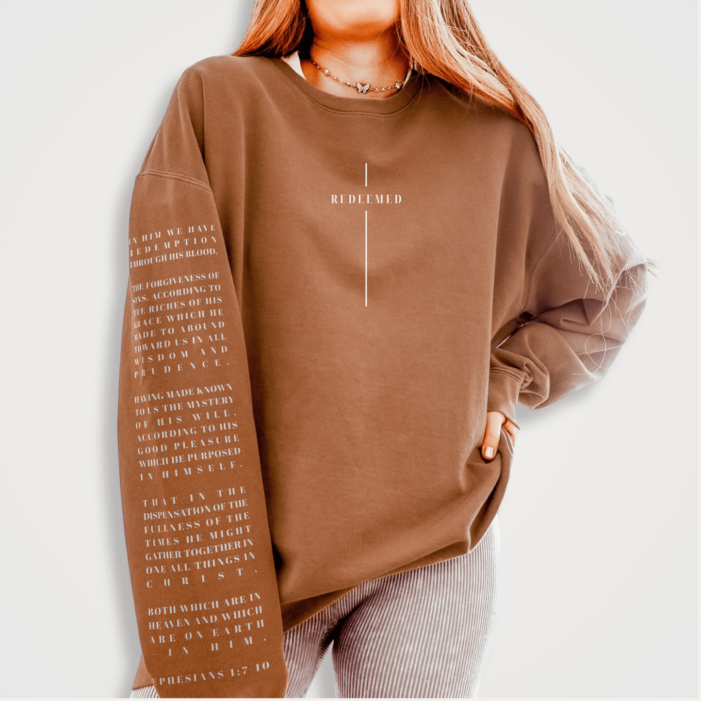Redeemed by the Cross - Crewneck