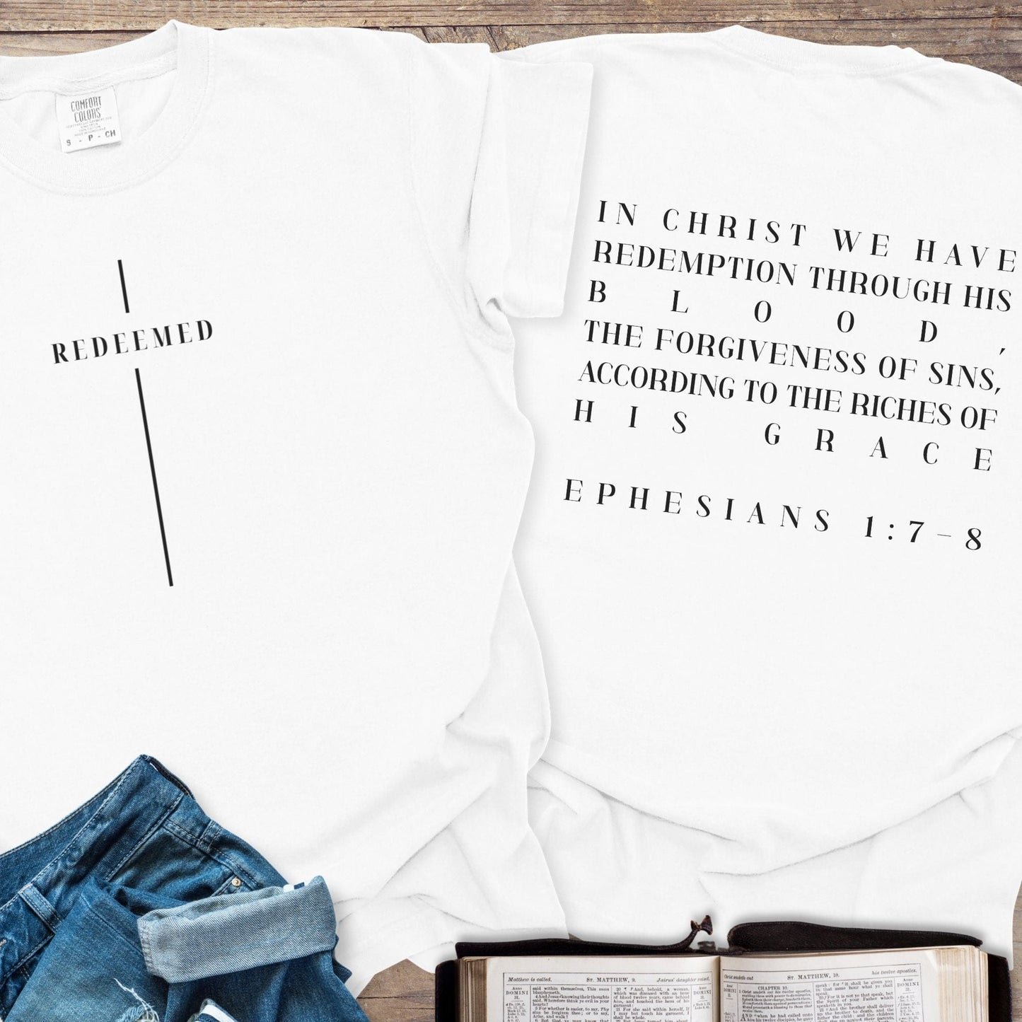 Redeemed by the Cross - Tee