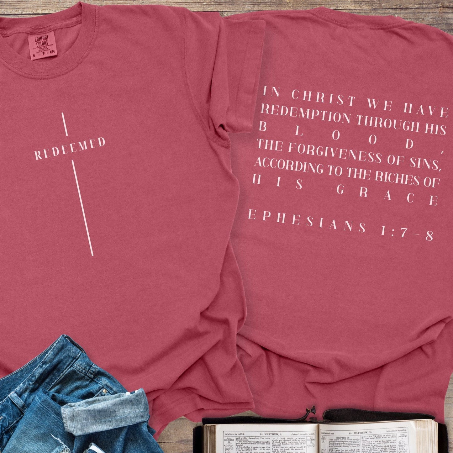 Redeemed by the Cross - Tee