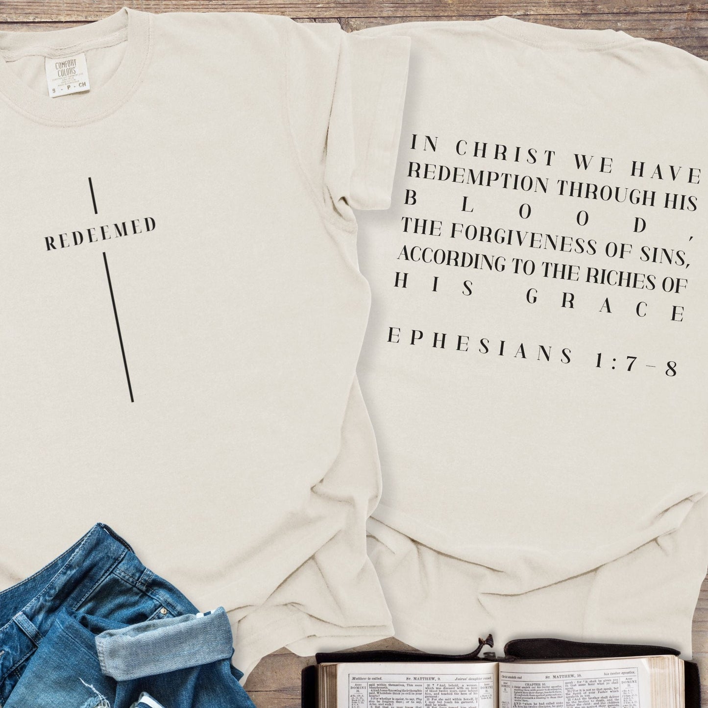Redeemed by the Cross - Tee
