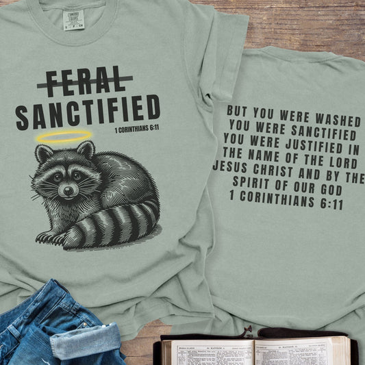 Sanctified Raccoon - Tee