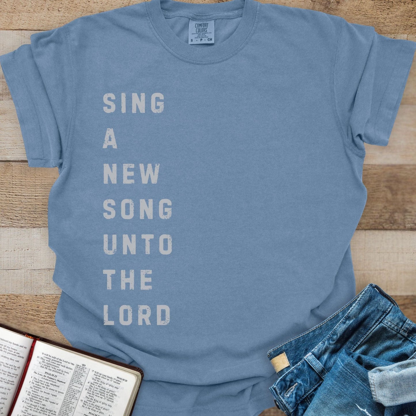 Sing A New Song To The Lord - Tee