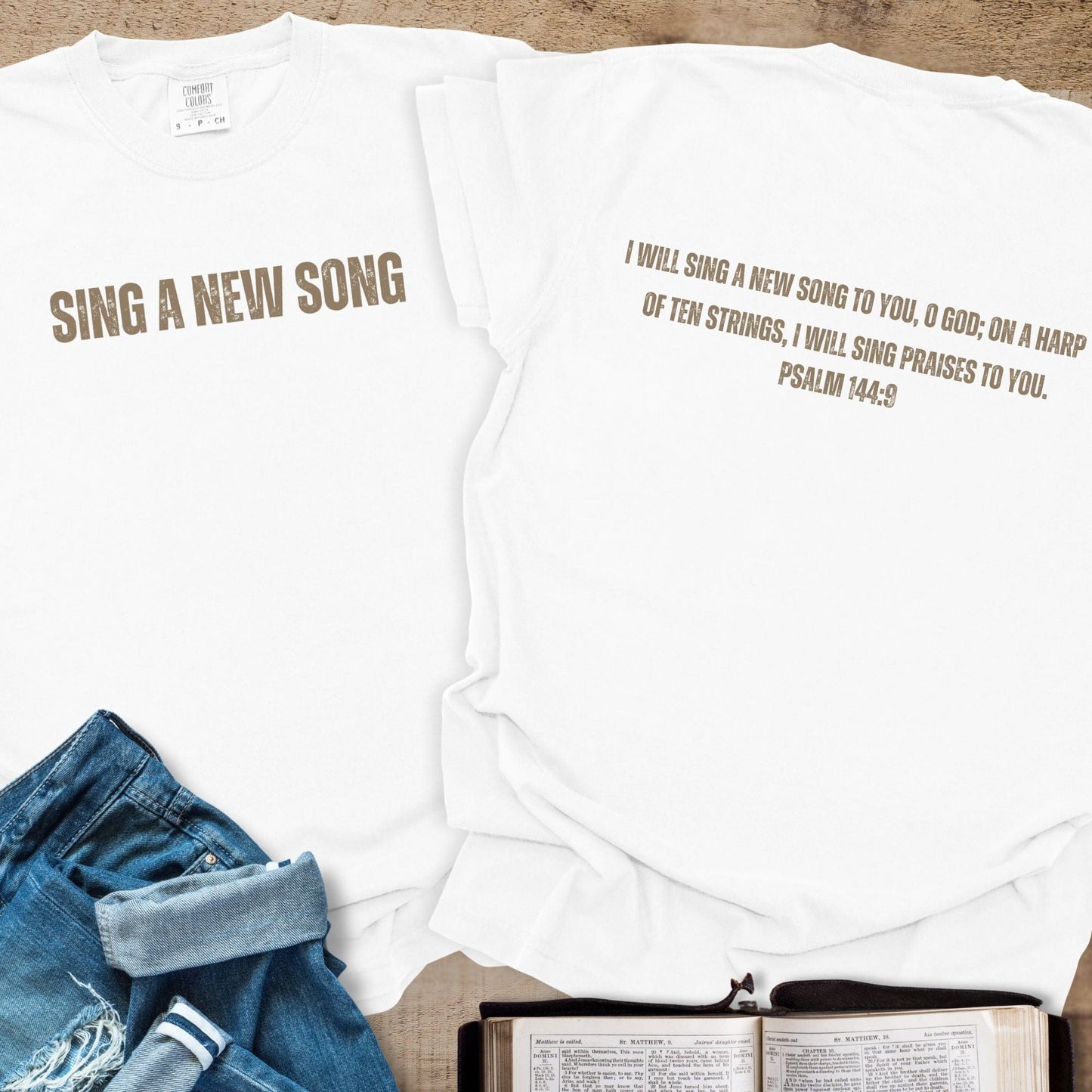 Sing a New Song - Tee