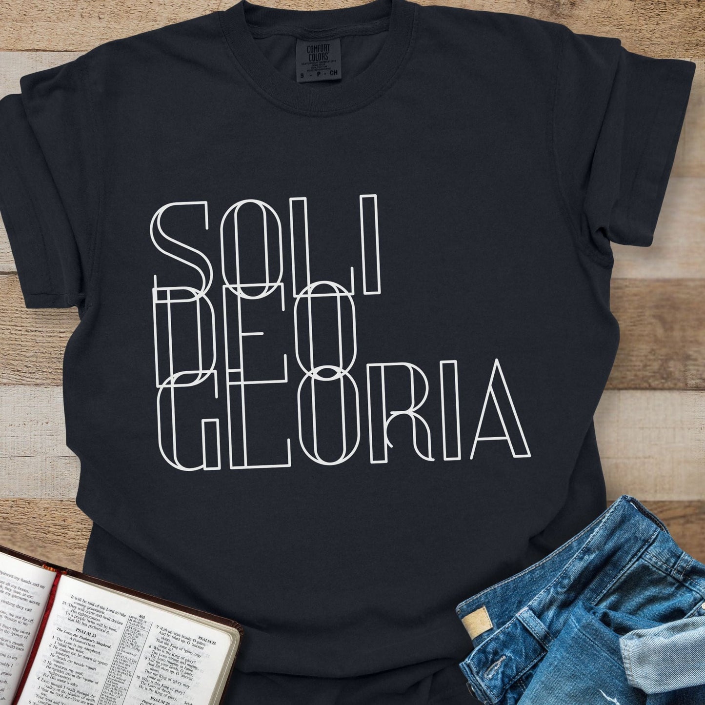 Soli Deo Gloria Line - Tee