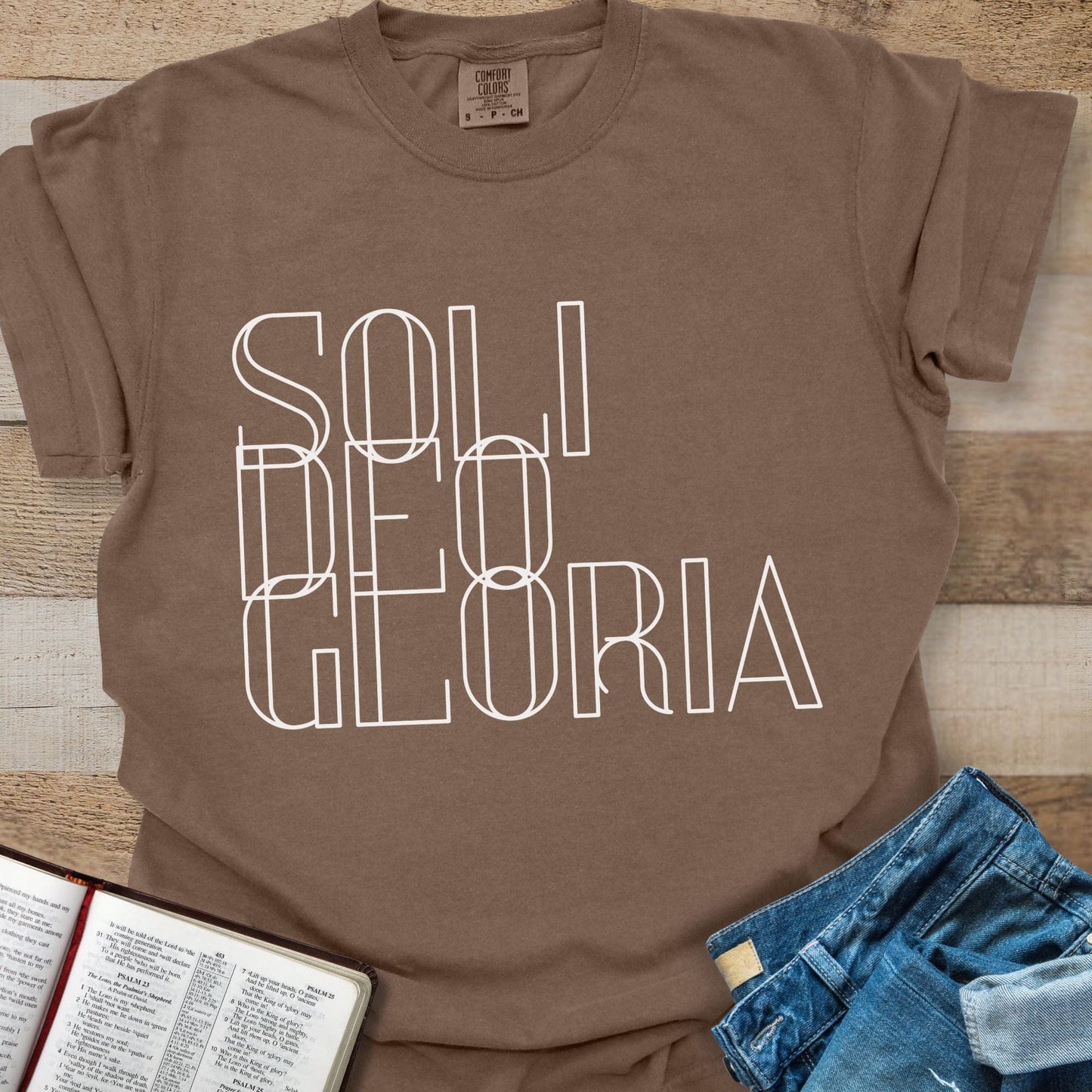 Soli Deo Gloria Line - Tee