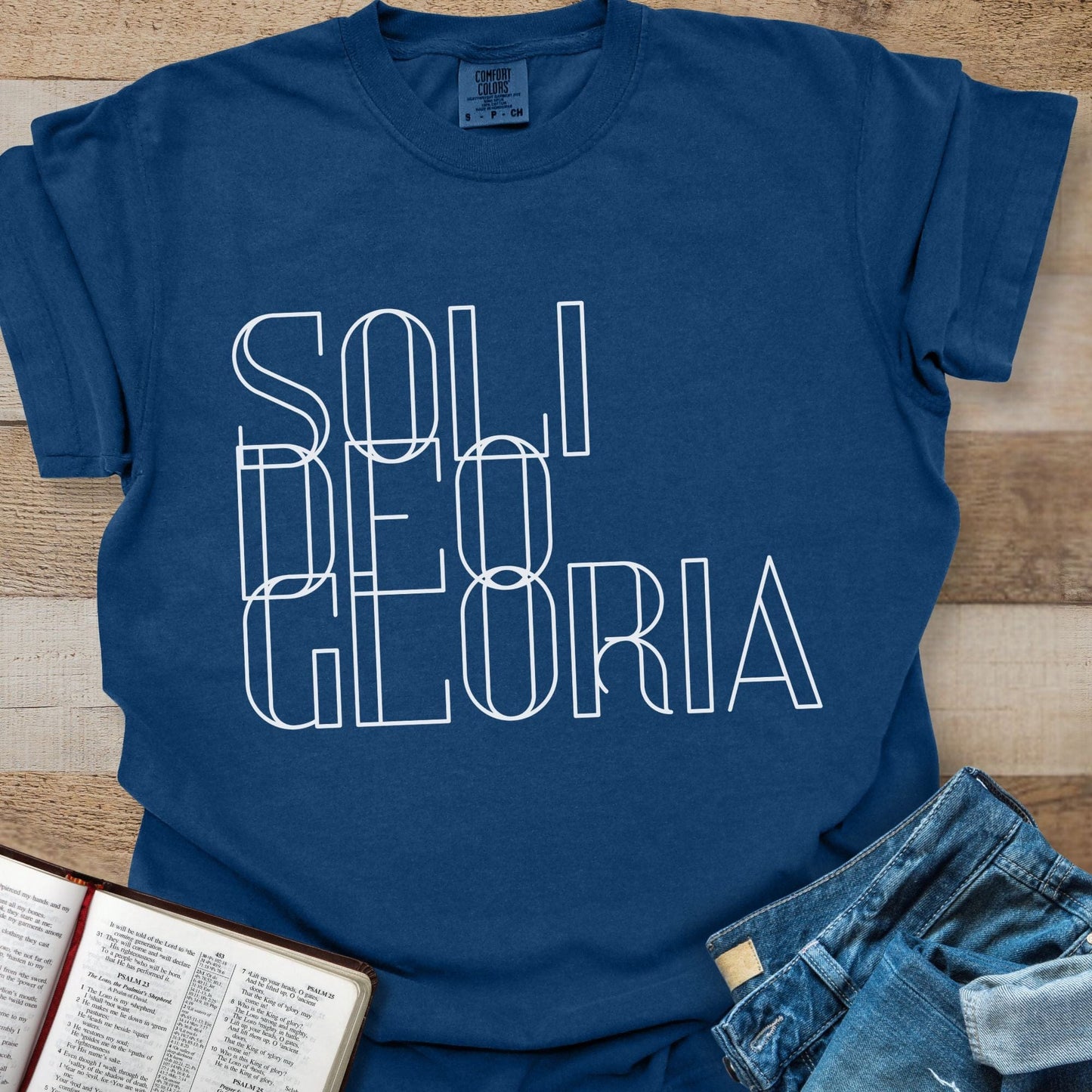 Soli Deo Gloria Line - Tee