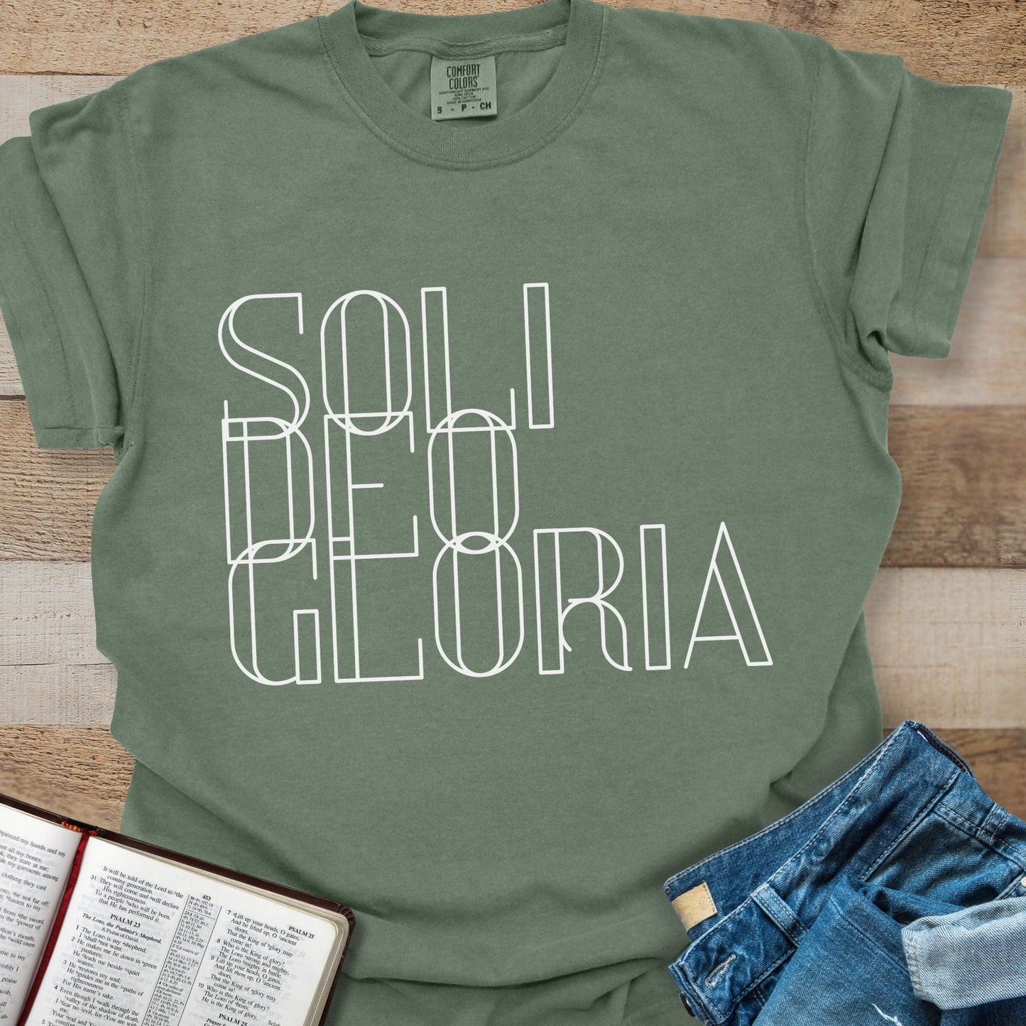 Soli Deo Gloria Line - Tee
