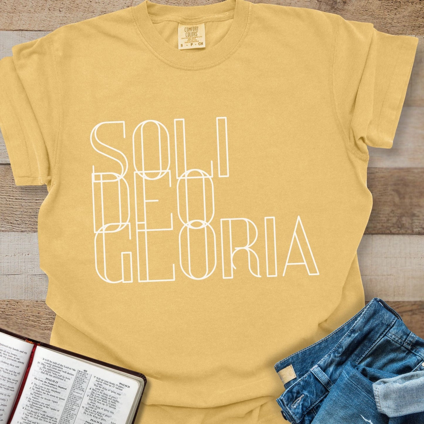 Soli Deo Gloria Line - Tee