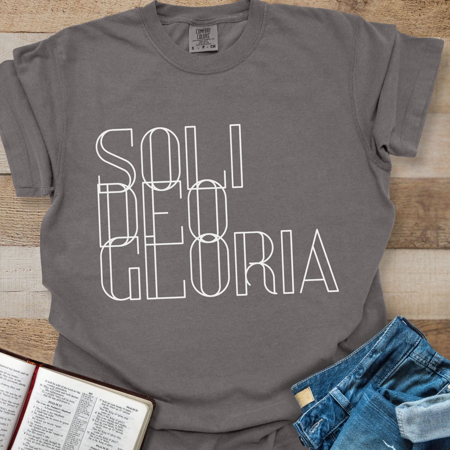 Soli Deo Gloria Line - Tee