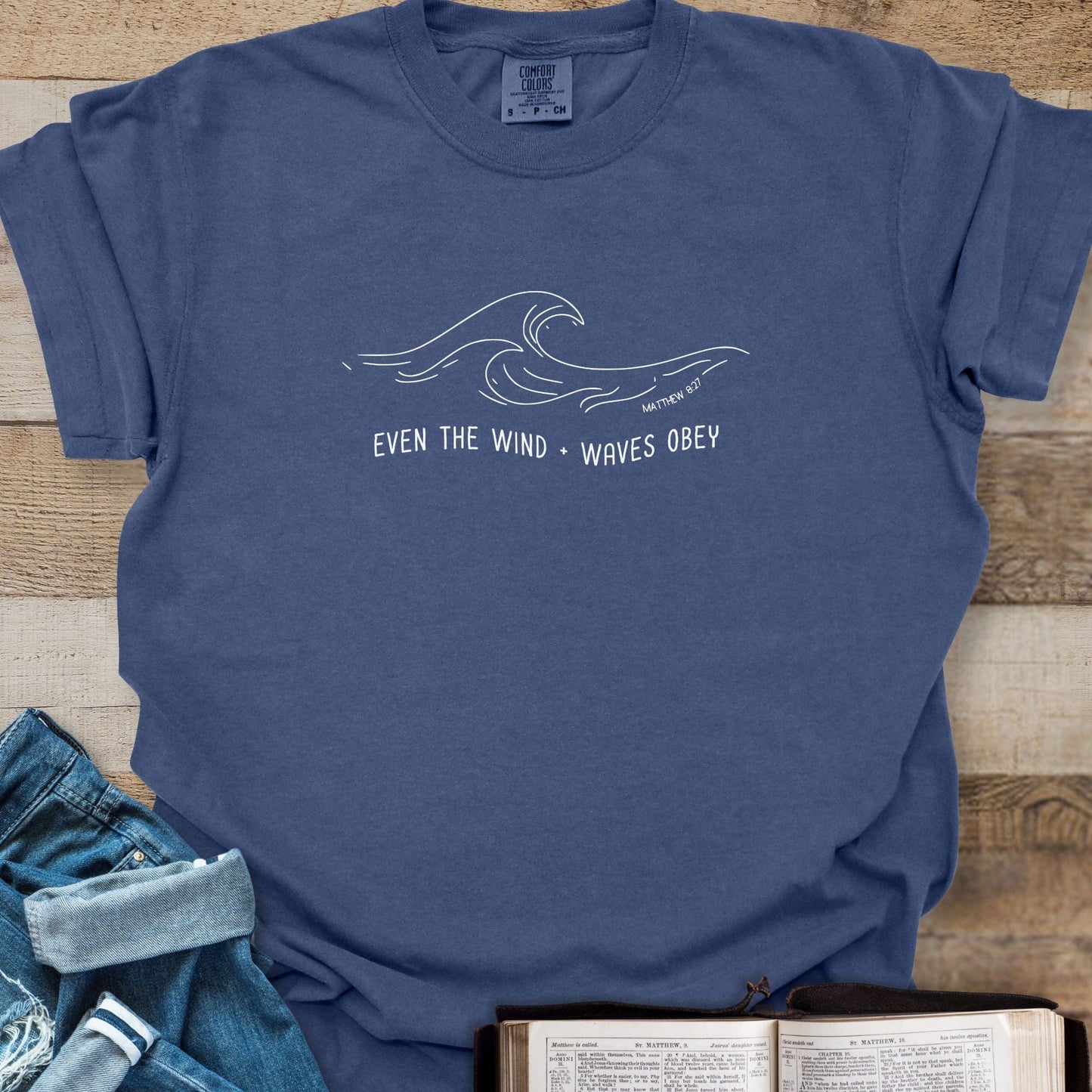 Wind + Waves Obey - Tee