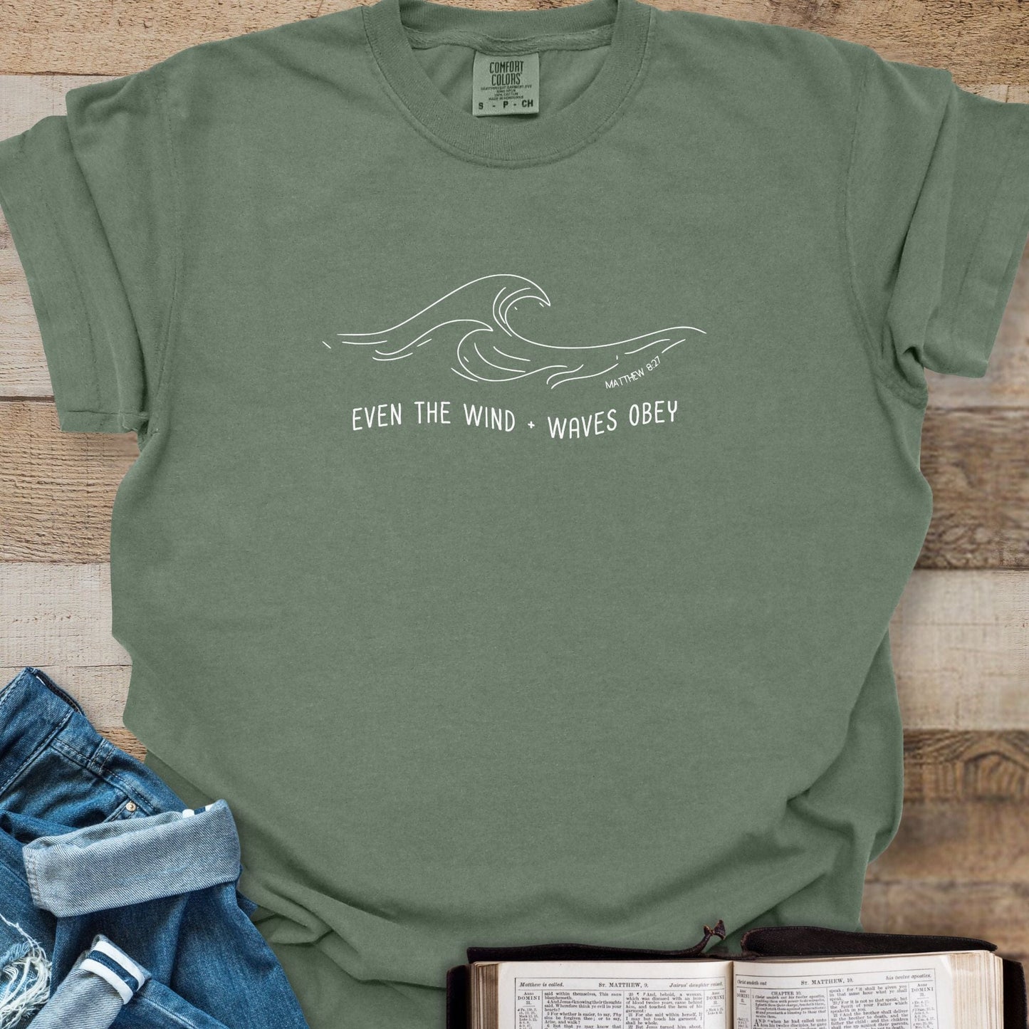 Wind + Waves Obey - Tee