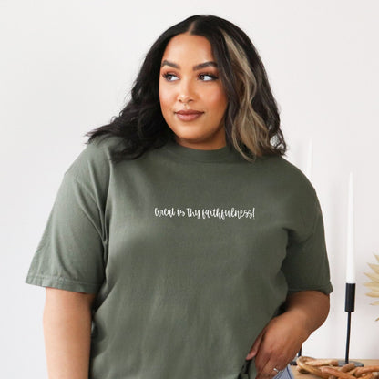Great is Thy Faithfulness - Tee
