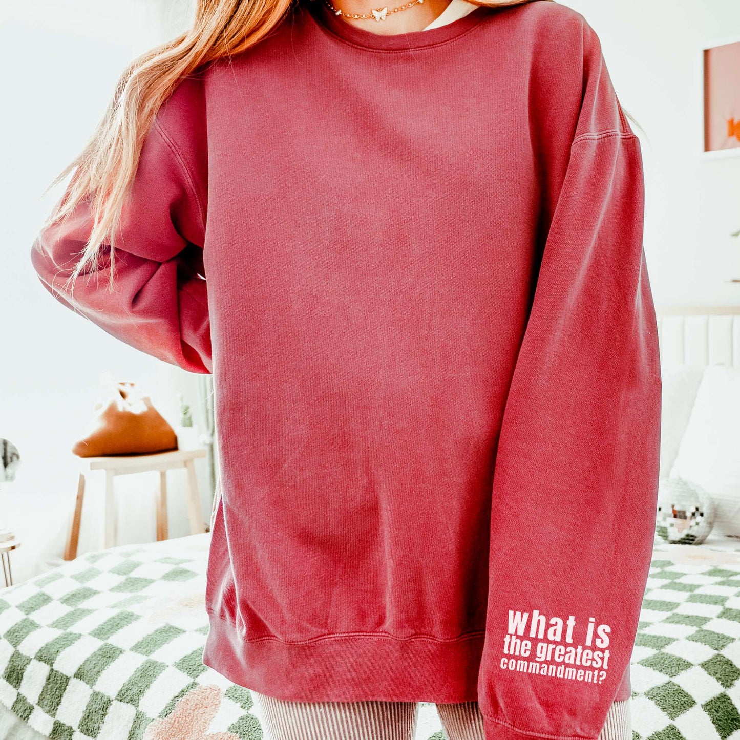 Greatest Commandment - Crewneck