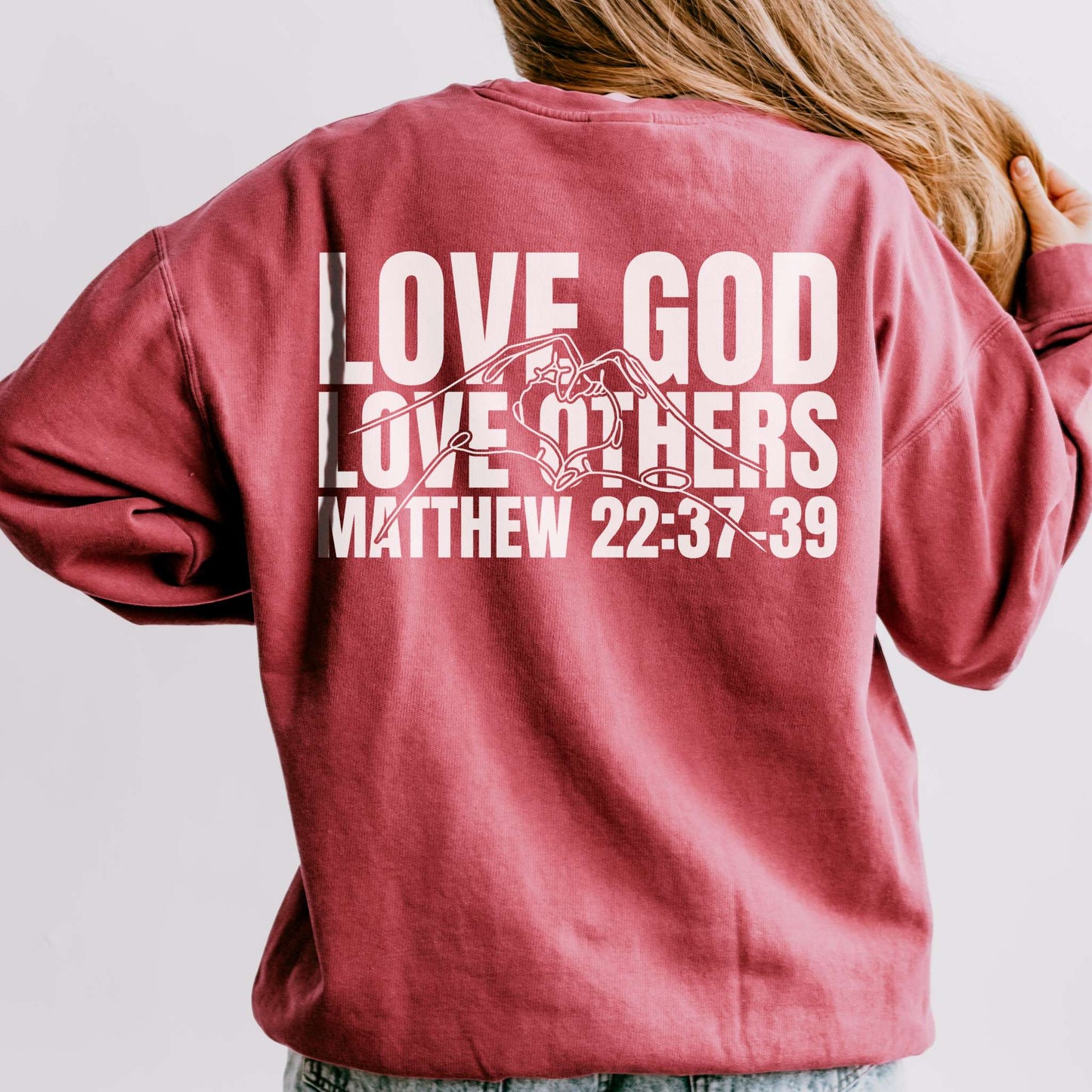 Greatest Commandment - Crewneck